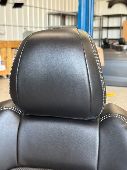 2018-2023 Ford Mustang GT Black Leather Coupe Front Rear Power Seats Heat Cooled