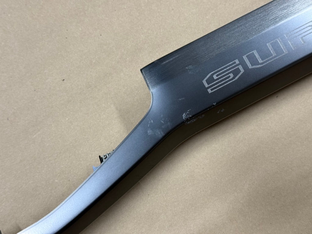 2023-2025 Ford F-250 F-350 Dash Trim Start Button "Gun Metal Grey"