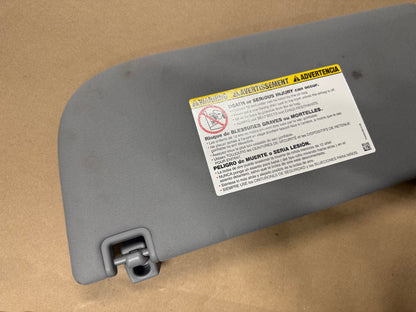 2023-2025 Ford F-250 Super Duty Sun Visors Pair "Grey"