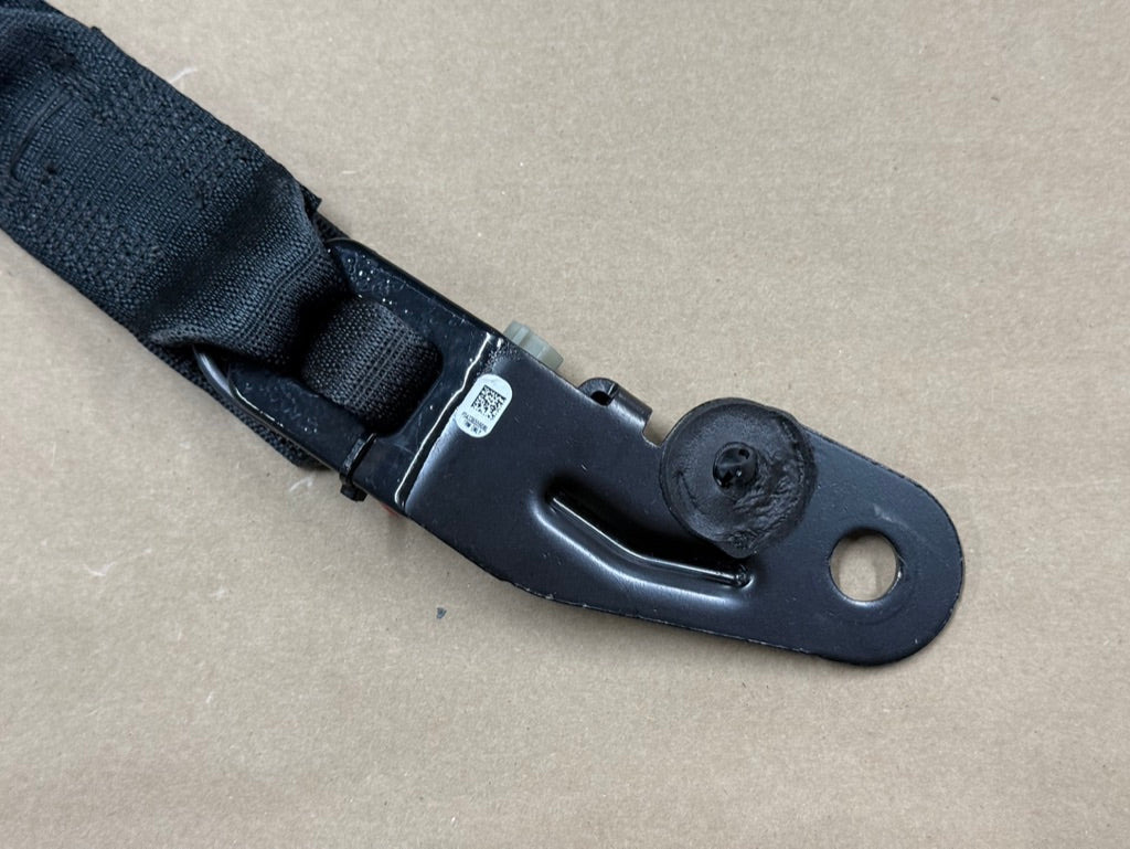 2023-2025 Ford F-250 F-350 Black Rear Center Seat Belt