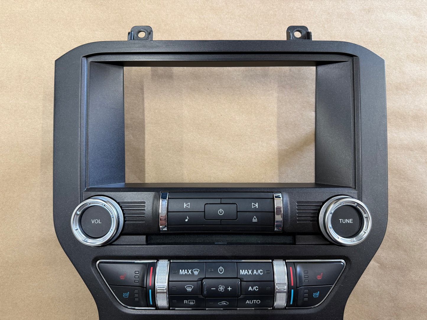 2015-2017 Ford Mustang GT Face Plate Premium Radio 8 inch Trim Piece