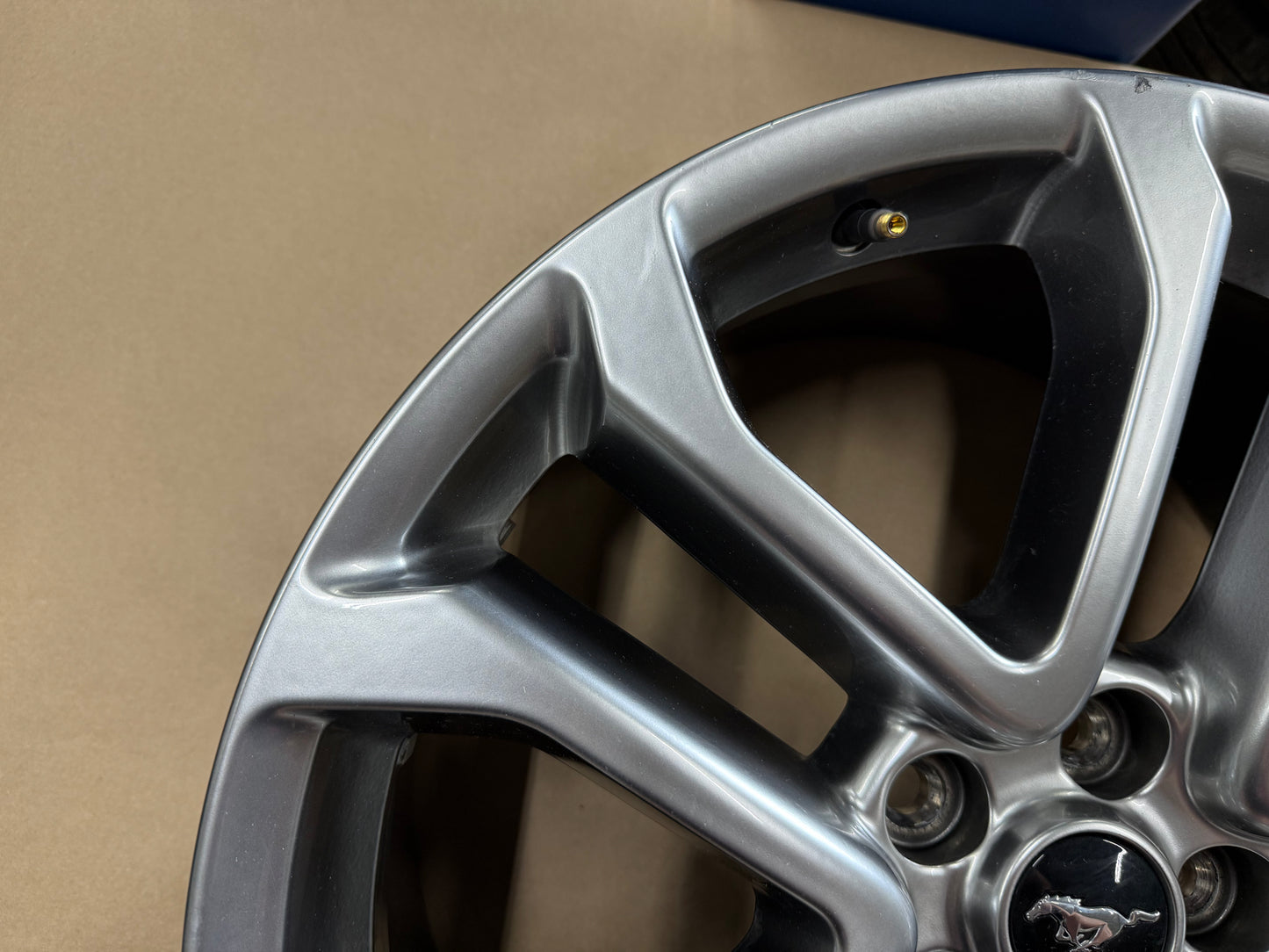 2015-2023 Ford Mustang GT Silver Wheel Rim 20x9"