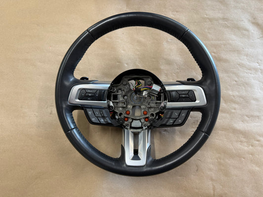 2018-2023 Ford Mustang Leather Steering Wheel Automatic Paddle Shifters