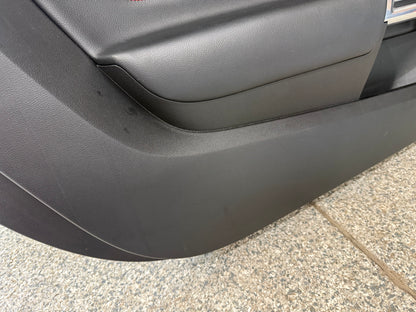 2018-2023 Ford Mustang LH RH California Special Door Panels Pair Red Stitch