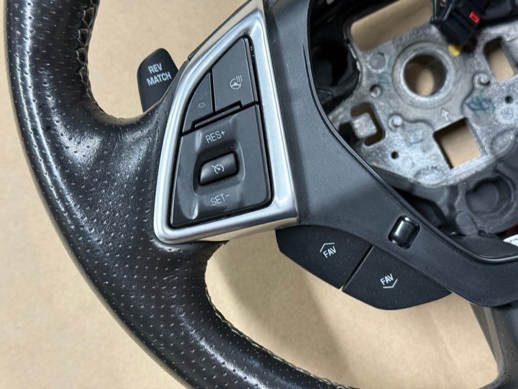 2017 Chevrolet Camaro SS LT1 Steering Wheel Black "Manual"