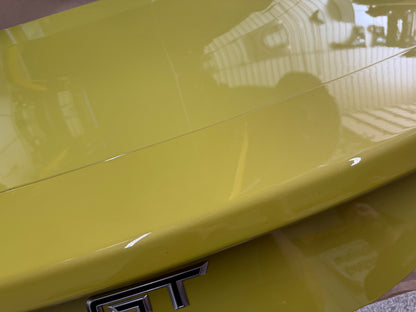2024-2026 Ford Mustang GT Coupe Trunk Lid "B7" "Intense Lime Yellow Metallic"