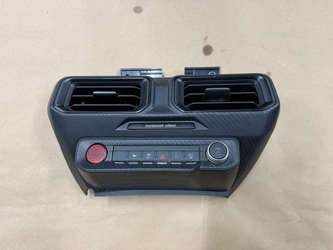 2024-2025 Ford Mustang S650 Center Dash Trim Air Vents Push Start Bezel Panel