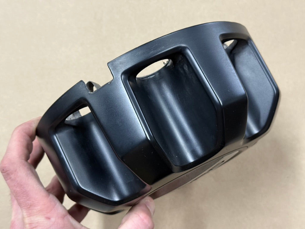2023-2026 Ford F-250 F-350 Super Duty Rear Center Cap Matte Black