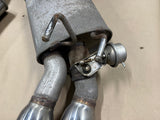 2012-2015 Chevrolet Camaro SS Quad Tip Mufflers RH LH Pair Used