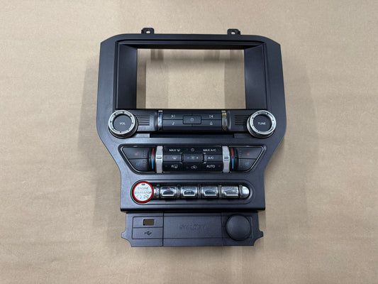 2015-2017 Ford Mustang GT Face Plate Premium Radio 8 inch Trim Piece