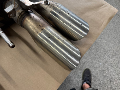 2018-2023 Ford Mustang GT Active Exhaust Quad Tip Mufflers