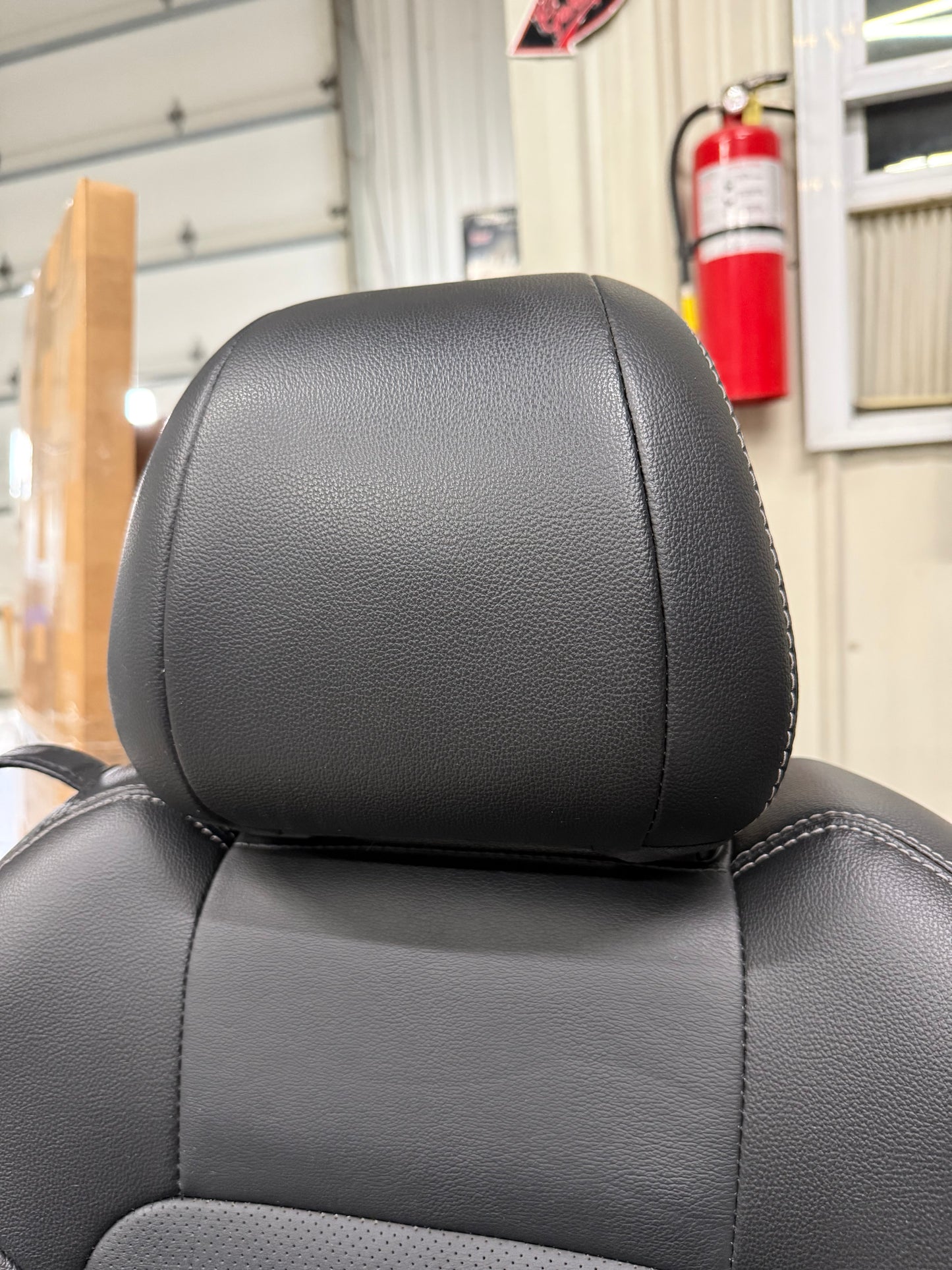 2015-2017 Ford Mustang GT Leather Front Rear Seats Black Heated/Cooled