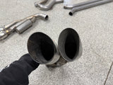 2018-2023 Ford Mustang GT 5.0L MBRP 3" Cat Back 4" Tips, Race Version (Damaged)