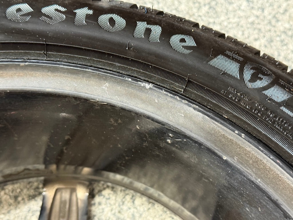 2015-2023 Ford Mustang GT Black Wheel Rim Tire 19"x8.5" 255/40/19 Firestone