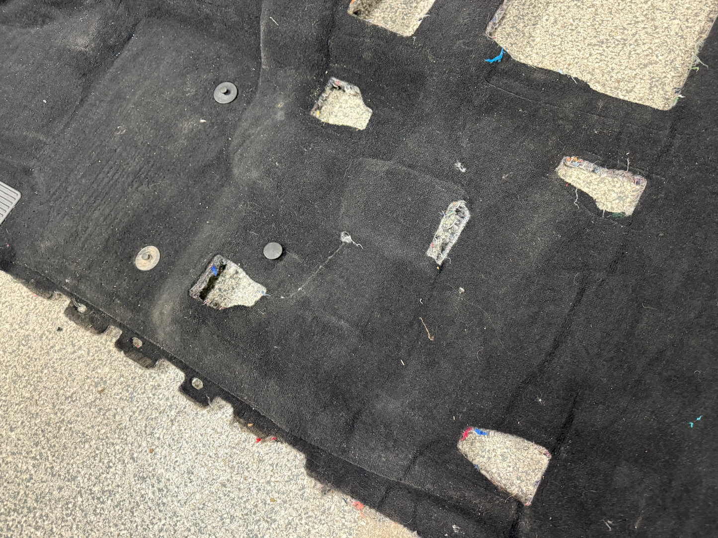 2023-2025 Ford F-250 F-350 Black Floor Carpet Crew Cab