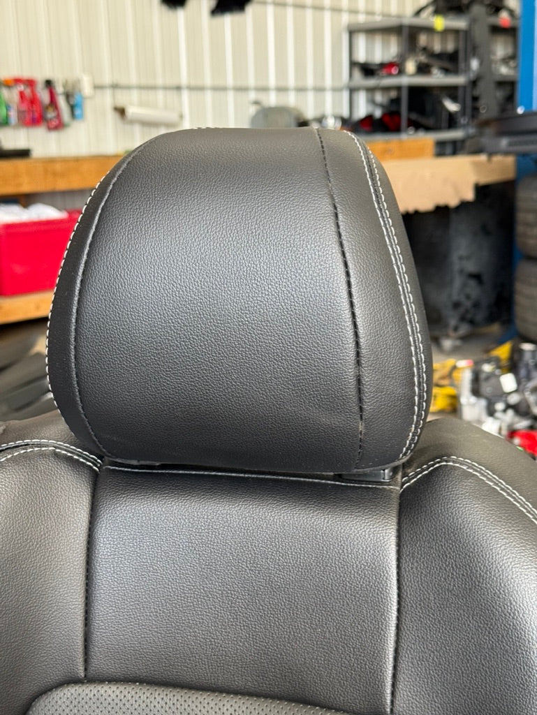 2018-2023 Ford Mustang GT Black Leather Coupe Front Rear Power Seats Heat/Cooled