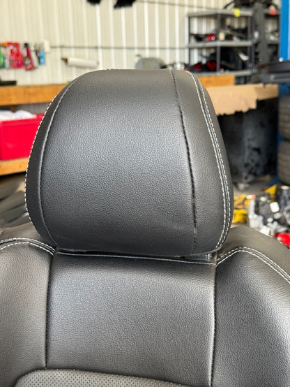2018-2023 Ford Mustang GT Black Leather Coupe Front Rear Power Seats Heat/Cooled