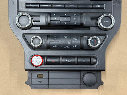 2015-2017 Ford Mustang GT Face Plate Radio Trim Piece