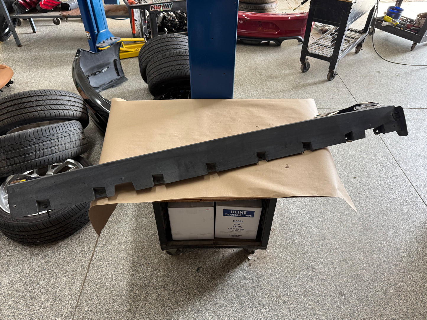 2015-2023 Ford Mustang GT V6 LH Side Skirt Molding Driver Side "G1"