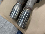 2012-2015 Chevrolet Camaro SS Quad Tip Mufflers RH LH Pair Used