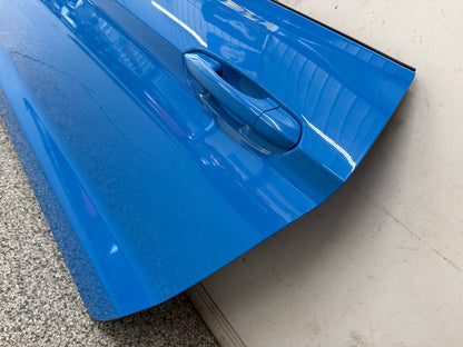 2015-2023 Ford Mustang GT GT500 LH Driver Side Door Complete w/Glass "AE"