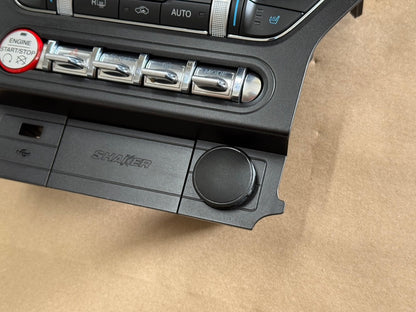 2015-2017 Ford Mustang GT Face Plate Premium Radio Trim Piece