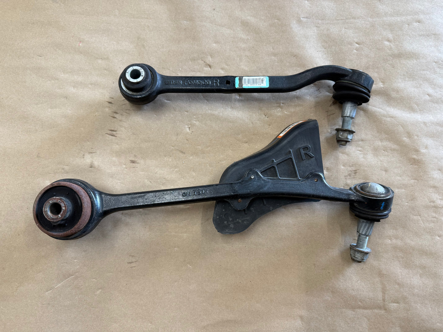2015-2023 Mustang GT Passenger RH Side Front Control Arms Frontward Rearward PP1