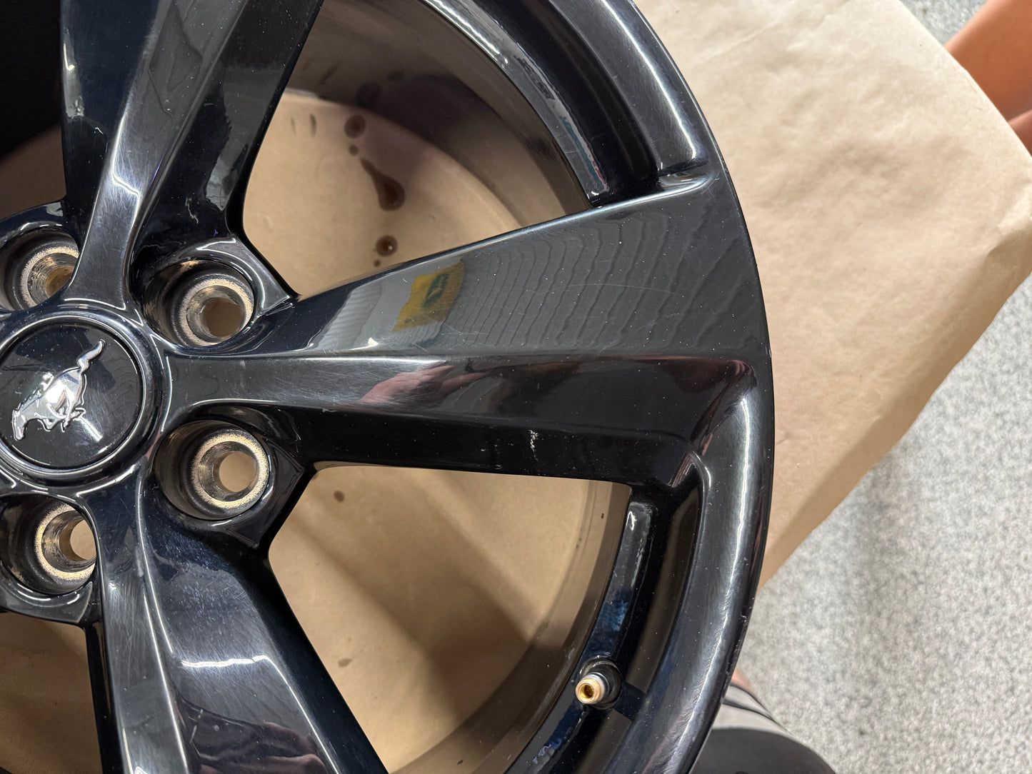 2015-2023 Ford Mustang GT Black Wheel Rim 19x8.5"