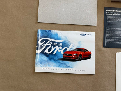 2018 Ford Mustang GT Owners Manual And Literature w/Cover