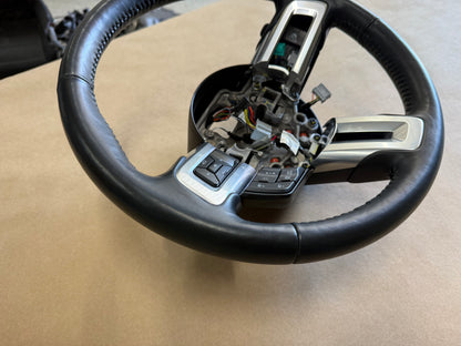 2018-2023 Mustang Leather Steering Wheel Automatic Paddle Shifters Heated