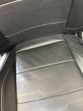 2018-2023 Ford Mustang GT Black Leather Coupe Front & Rear Seats