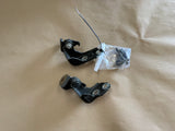 2015-2023 Ford Mustang GT GT500 GT350 Door Hinges RH Pass. Upper Lower "Black"