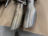 2018-2023 Ford Mustang GT Active Exhaust Quad Tip Mufflers 16k miles