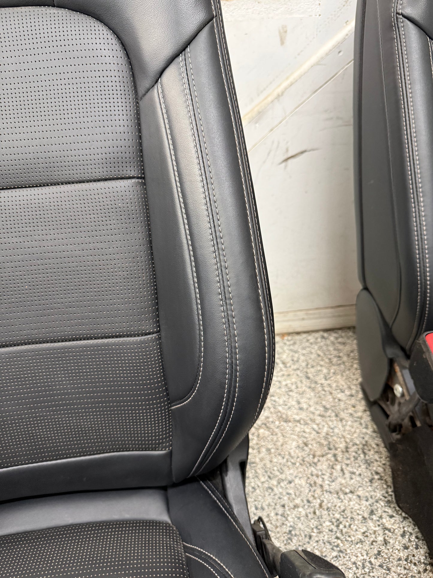 2024-2026 Ford Mustang GT Black Leather Front Rear Seats Heated/Cooled