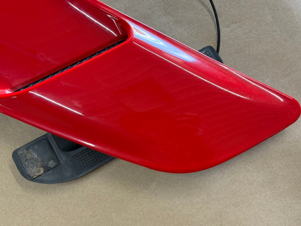 2015-2017 Ford Mustang GT Hood Insert Vents RH LH Pair "Race Red"