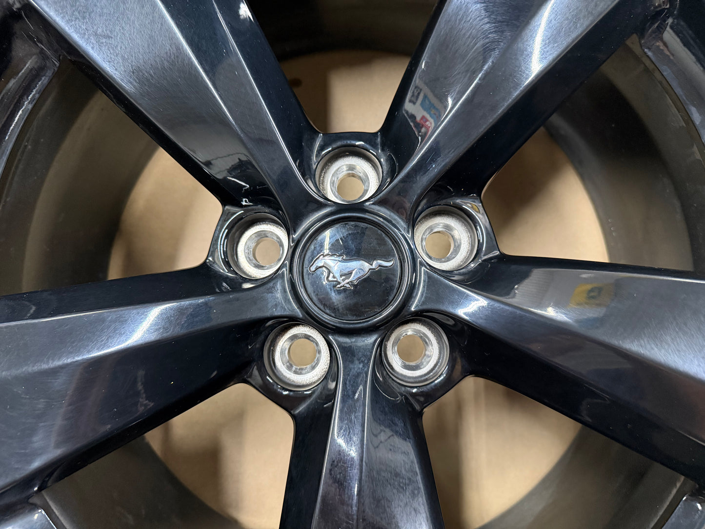 2015-2023 Ford Mustang GT Black Wheel Rim 19x8.5"