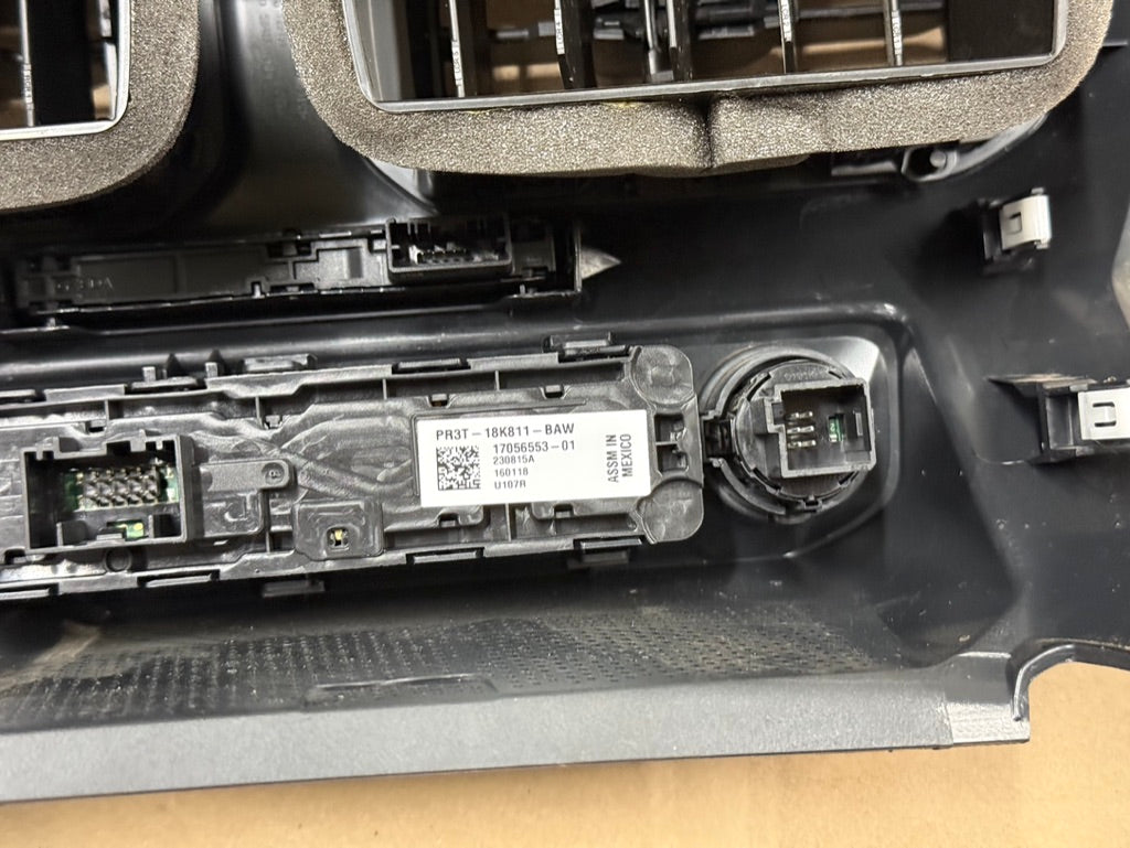 2024-2025 Ford Mustang S650 Center Dash Trim Air Vents Push Start Bezel Panel