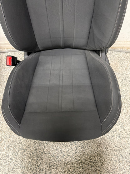 2018-2023 Ford Mustang GT Black Cloth Seats Coupe Front Power Seats