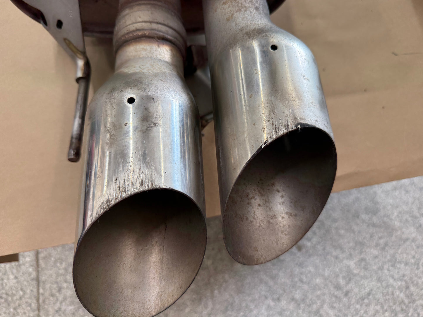 2018-2023 Ford Mustang GT Active Exhaust Quad Tip Mufflers