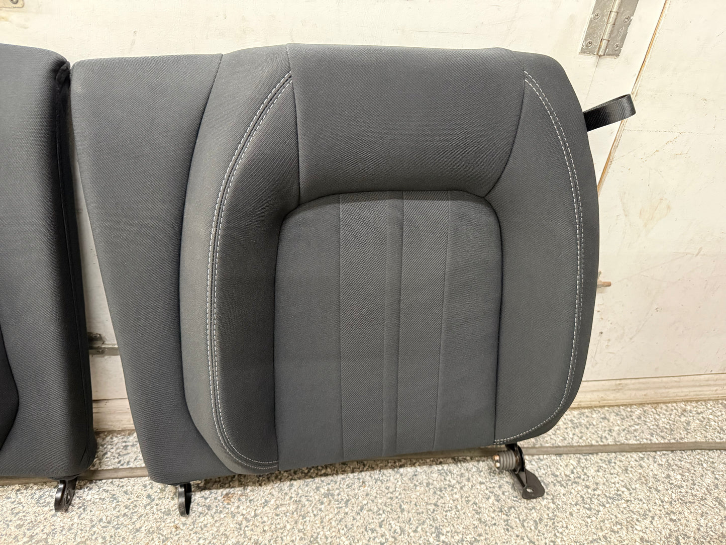 2018-2023 Ford Mustang GT Black Cloth Seats Coupe Front Rear Power Seats
