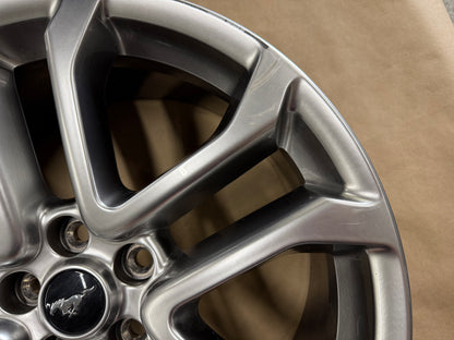 2015-2023 Ford Mustang GT Silver Wheel Rim 20x9"