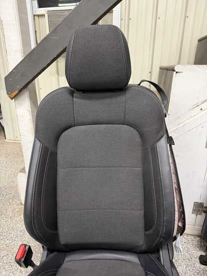 2024-2026 Ford Mustang GT Black Cloth Leather Seats Coupe