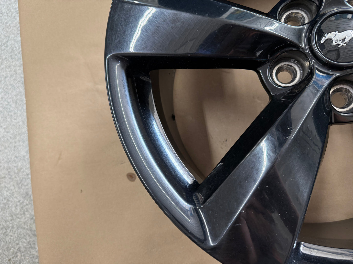 2015-2023 Ford Mustang GT Black Wheel Rim 19x8.5"