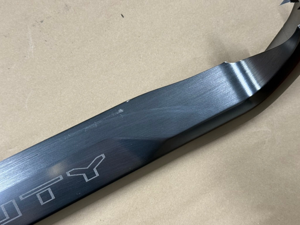 2023-2025 Ford F-250 F-350 Dash Trim Start Button "Gun Metal Grey"