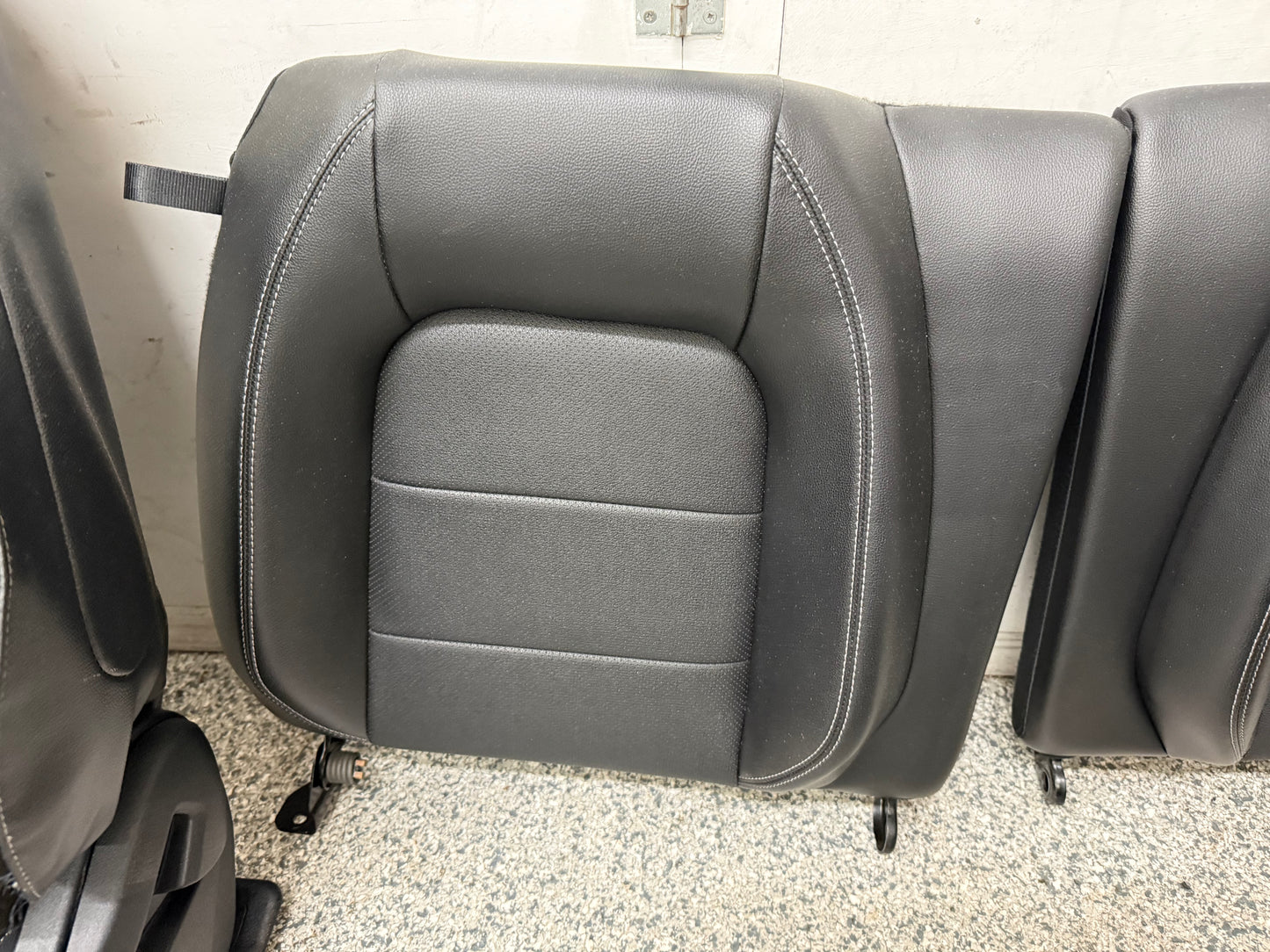 2018-2023 Ford Mustang GT Black Leather Coupe Front Rear Power Seats Heat Cooled