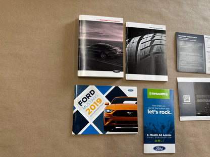 2019 Ford Mustang GT Owners Manual & Literature