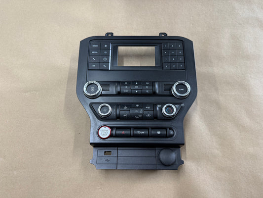 2018-2023 Ford Mustang GT Face Plate Radio Trim Piece