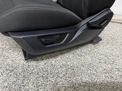2018-2023 Ford Mustang GT Black Cloth Seats Coupe Front Power Seats