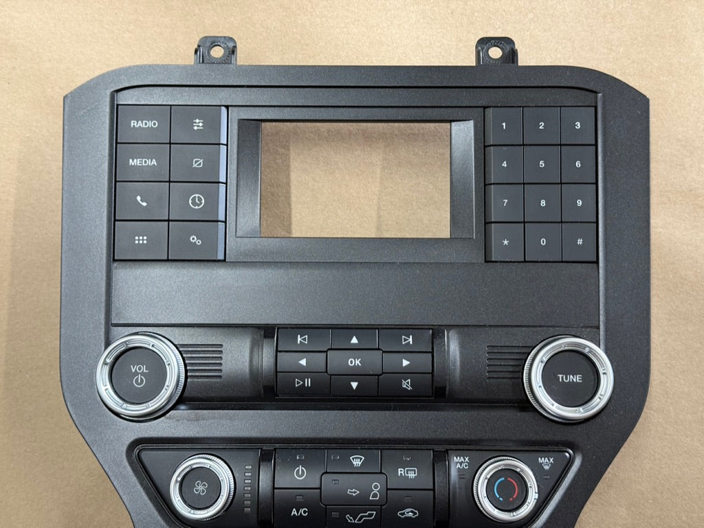 2018-2023 Ford Mustang GT Face Plate Radio Trim Piece