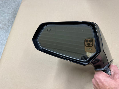 2010-2015 Chevy Camaro SS ZL1 LH Driver Side Mirror Power "Carbon Flash"